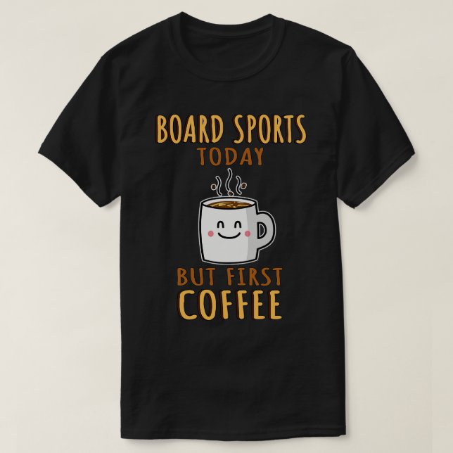 T-shirt Cute Board Sports (Design devant)