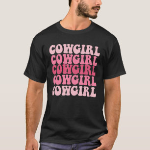 T-shirt Cute Boho Esthétique Howdy Southern Cowgirl Pays