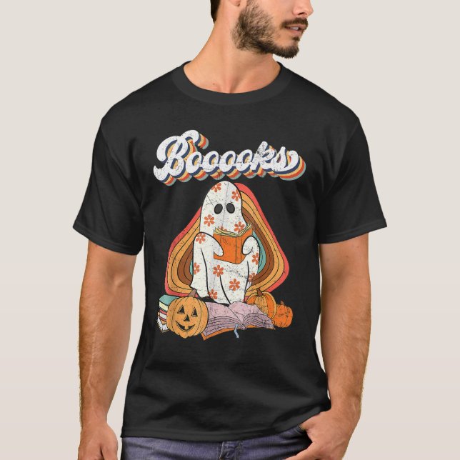 T-shirt Cute Boooks Read More Books Funny Teacher H (Devant)