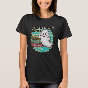 T-shirt Cute Boooks Read More Books Funny Teacher H