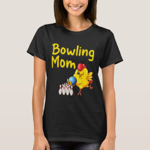 T-shirt Cute Bowling Mom Funny Bowler Bowler Jeu passionné