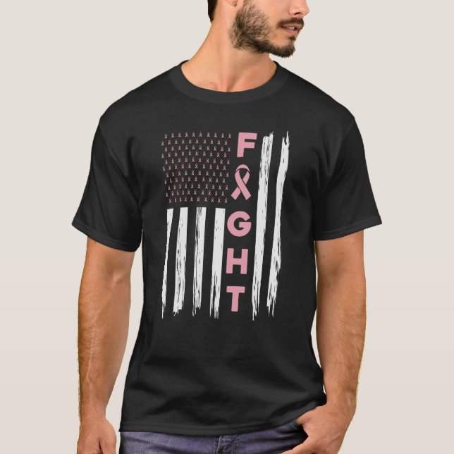 T-shirt Cute Breast Cancer Sensibilisation Amis Unité Comb (Devant)