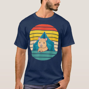 T-shirt Cute Camping Guinée Pig Pet