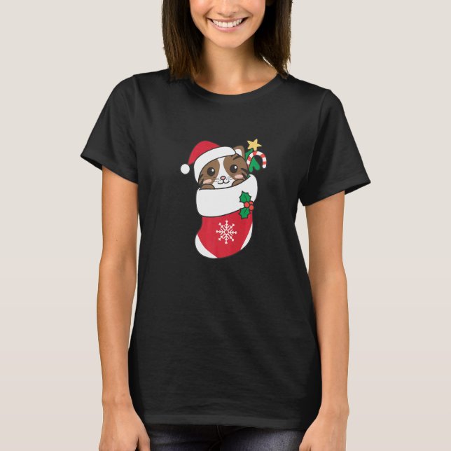 T-shirt Cute Cat For Christmas Cat  7 (Devant)