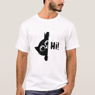 T-shirt Cute Cat Hi