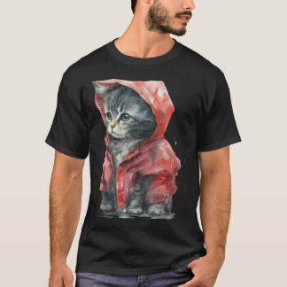 T-shirt Cute Cat Motifs Cat