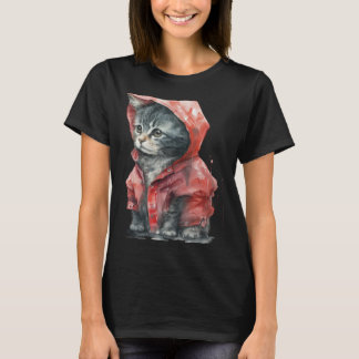 T-shirt Cute Cat Motifs Cat