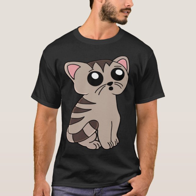 T-shirt Cute chat (Devant)