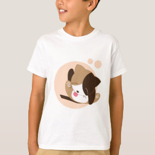 T-shirt Cute chat