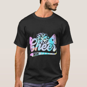 T-shirt Cute Cheer Maman Plus Gros Ventilateur Pom-pom gir