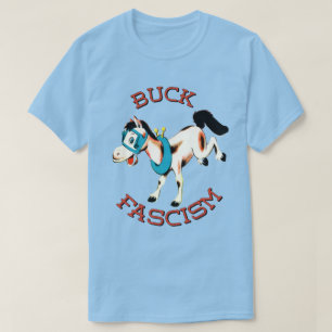 T-shirt Cute Cheval Rétro - Fascisme Buck