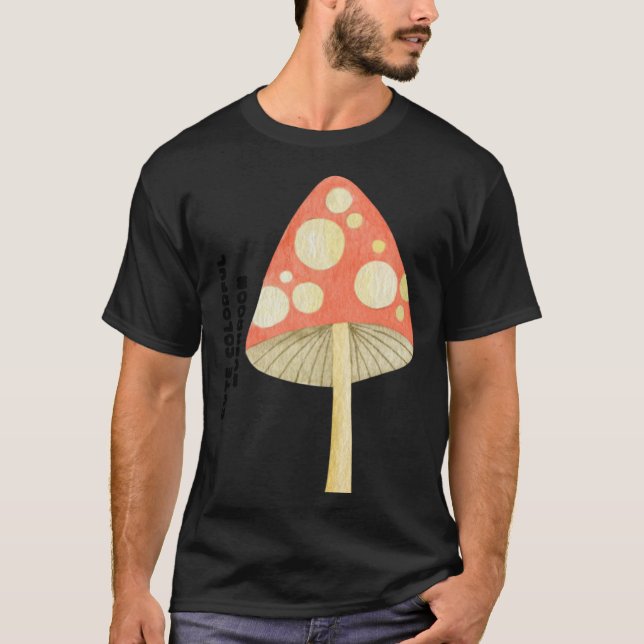 T-shirt Cute Colorful Mushroom (Devant)