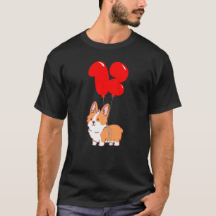T-shirt Cute Corgi Pembroke 12e anniversaire parc de ballo