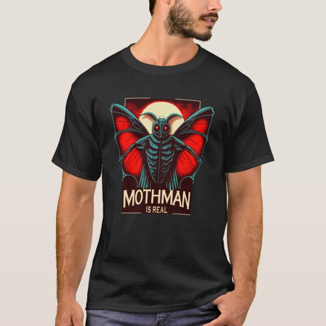 T-shirt Cute Cryptid Mothman  7 (Devant)