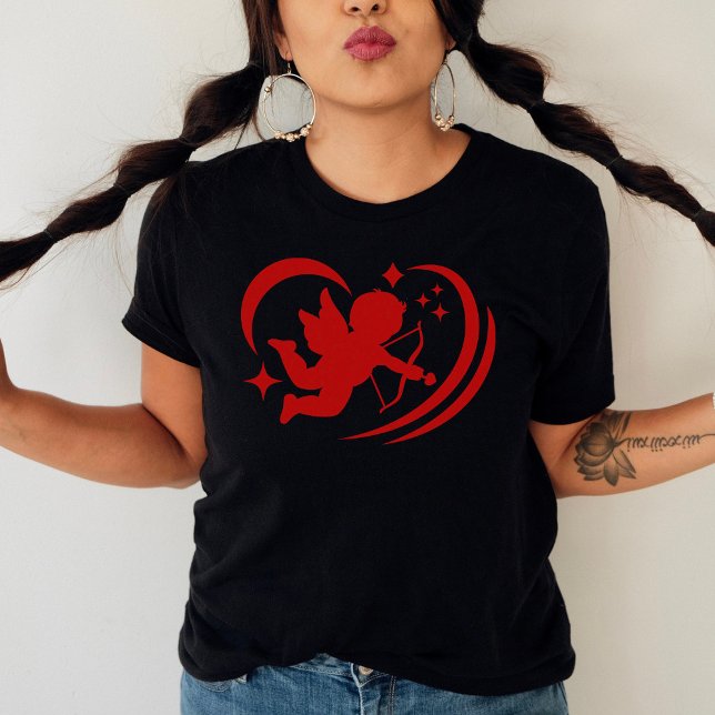 T-shirt Cute Cupid Valentine's Day Love (Créateur téléchargé)