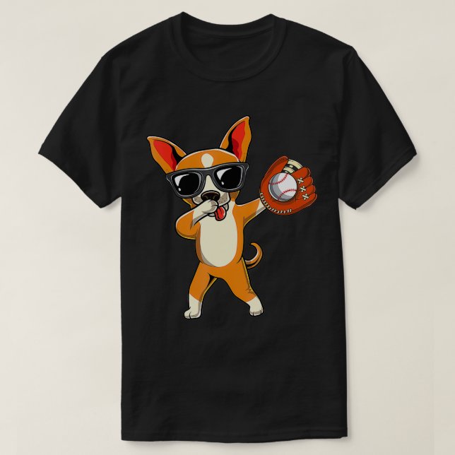 T-shirt Cute Dabbing Chihuahua Chien Dab Enfants Garçons F (Design devant)