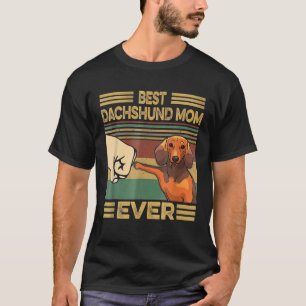 T-shirt Cute Dachshund - Best Dog Maman Ever