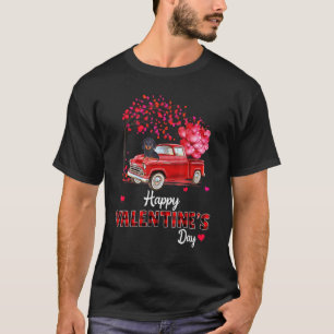 T-shirt Cute Dachshund Chien Heureuse Sainte-Valentin de C