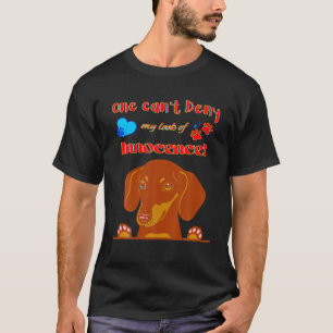 T-SHIRT CUTE DACHSHUND DONNE UN CHIEN WIENER AMUSANT MON A