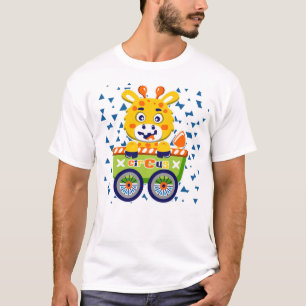 T-shirt Cute de girafe