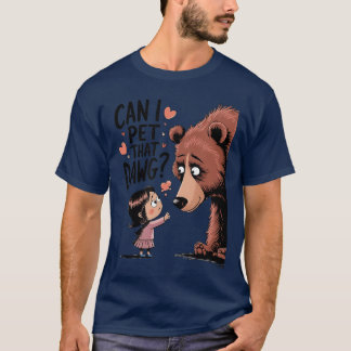 T-shirt Cute Design Can I Pethat Dawg boy