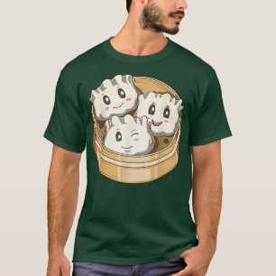T-shirt Cute Dim Sum Dumpling Amateurs Drôle Dumplings Kaw