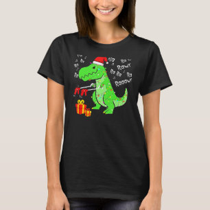 T-shirt Cute Dinosaur Fa Ra Rawr Rawr Christmas Rex Xma