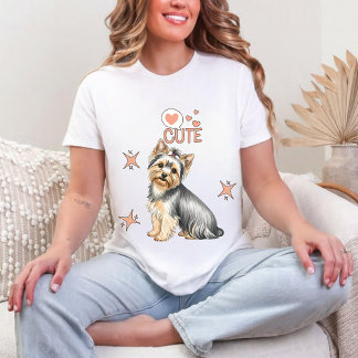 T-shirt Cute dog T-shirt, gifts for her