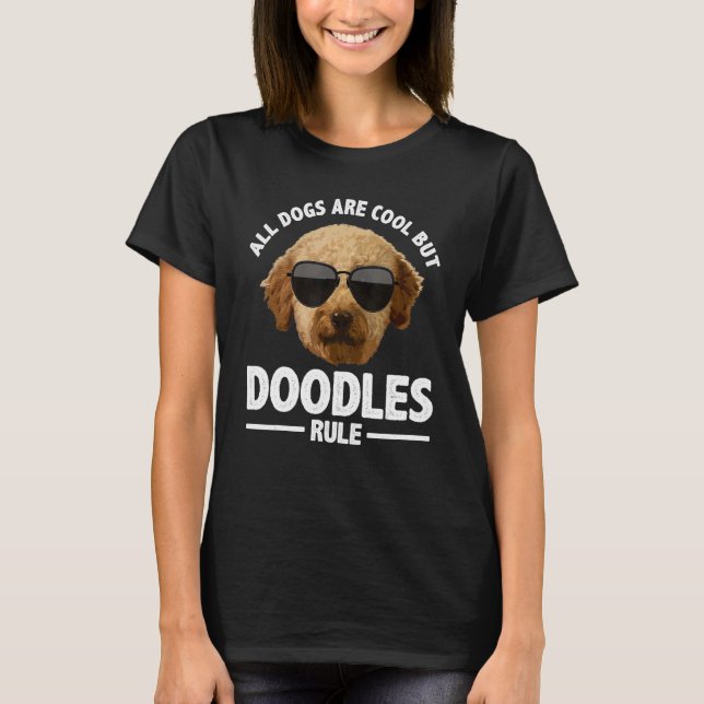 T-shirt Cute Doodle For Men Women Golden Doodle Labradoodl (Devant)