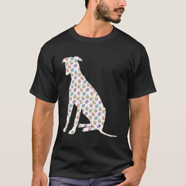 T-shirt Cute Easter Egg Greyhound  Easter Day 2023 (Devant)