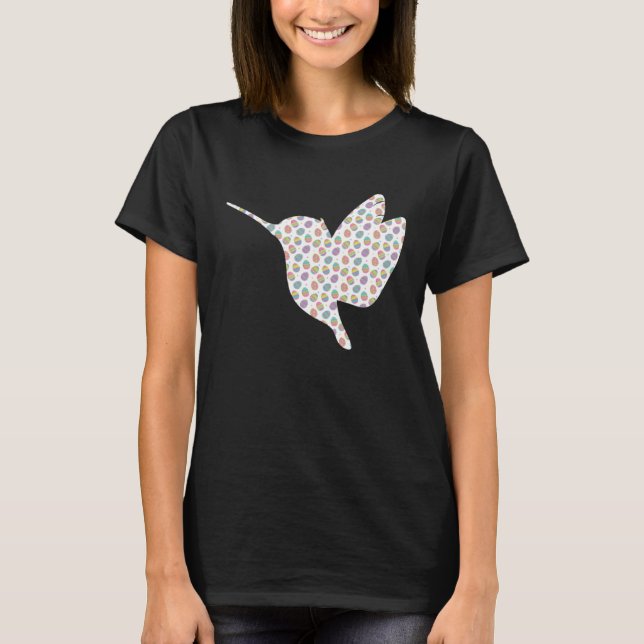 T-shirt Cute Easter Egg Hummingbird  Easter Day 2023 (Devant)