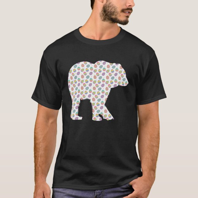 T-shirt Cute Easter Egg Polar Bear  Easter Day 2023 (Devant)