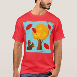 T-shirt Cute écureuil