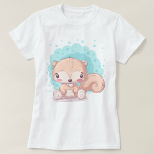 T-shirt Cute écureuil