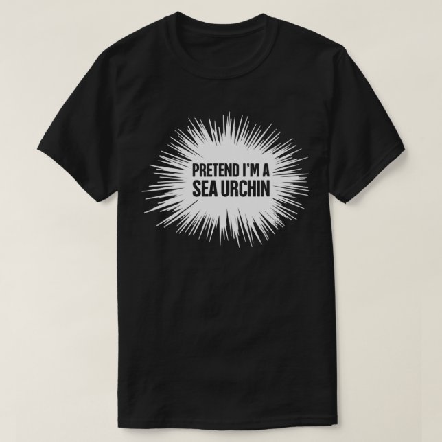 T-shirt Cute et drôle Uni Sea Urchin (Design devant)