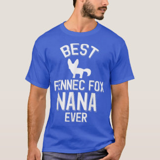 T-shirt Cute Fennec Fo Grand-Parent Best Fennec Fo Nana Ev