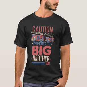 T-shirt Cute Firefighter Big Brother 2025 Firefighter pour