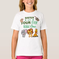 Cute Four Ever Wild Jungle Safari Animal soeur