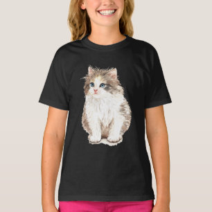 T-shirt Cute fourrure