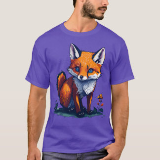 T-shirt Cute Fox