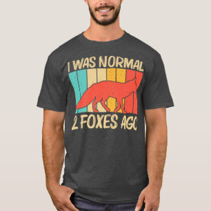T-shirt Cute Fox Design Pour Hommes Femme Vulpine Fox Wild