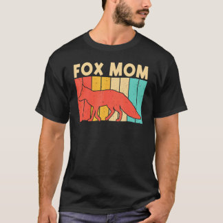 T-shirt Cute Fox For Mom Women Vulpine Fox Wild Animal