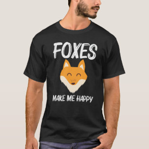 T-shirt Cute Fox Pour Hommes Femmes Mammifère Animal Anima