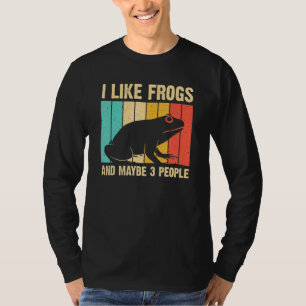 T-shirt Cute Frog Conception Pour Hommes Crapaud Femmes Am