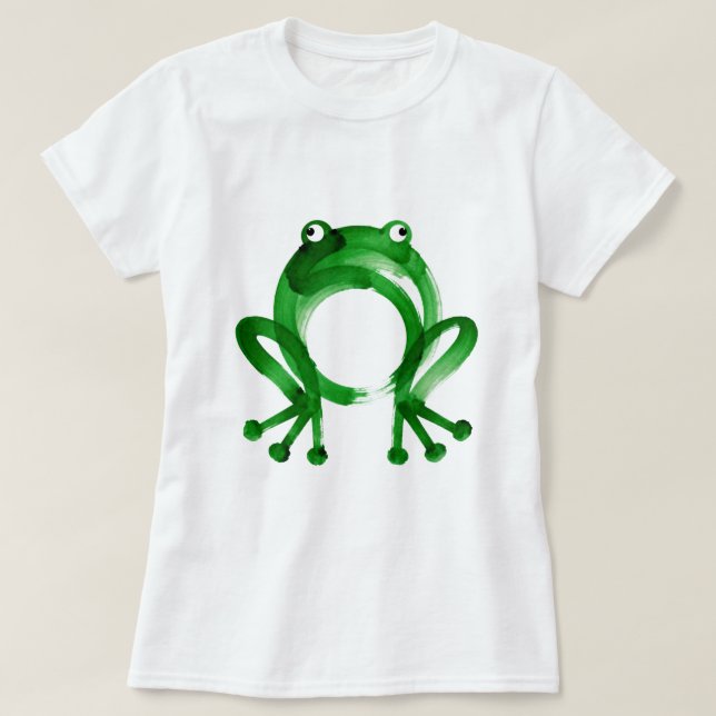 T-shirt Cute frogT-Shirt (Design devant)
