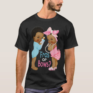 T-shirt Cute Fros ou Bows Porno Baby Shower