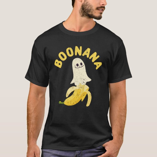 T-shirt Cute ghost banana Halloween costume (Devant)