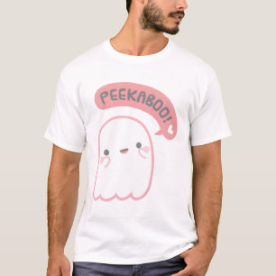 T-shirt Cute Ghost joue Peekaboo