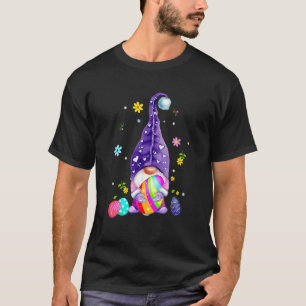 T-shirt Cute Gnome Hugs Bunny Joyeux Oeuf De Pâques Gno Ch