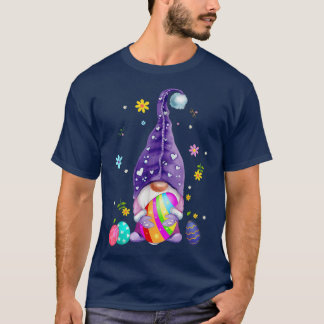 T-shirt Cute Gnome Hugs Bunny Joyeux Oeuf De Pâques Gno Ch